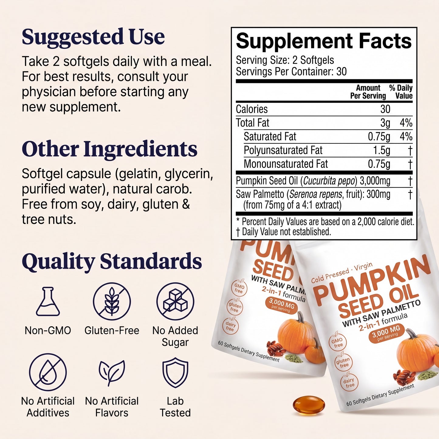 Two of Nature’s Most Studied Ingredients, in One Softgel